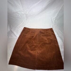 GAP Brown Corduroy Midi Skirt